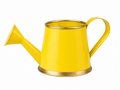 Mini Metal Garden Watering Can, 250 ml, Yellow
